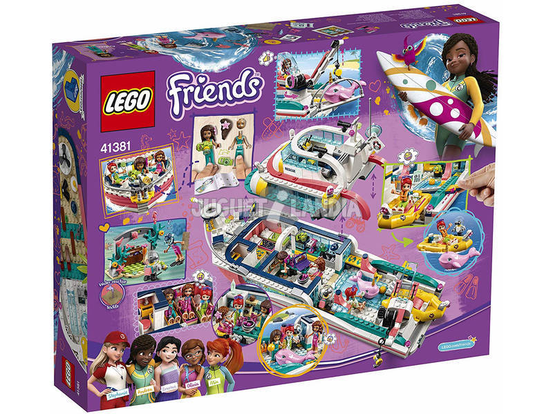 Lego Friends Barco de Resgate 41381