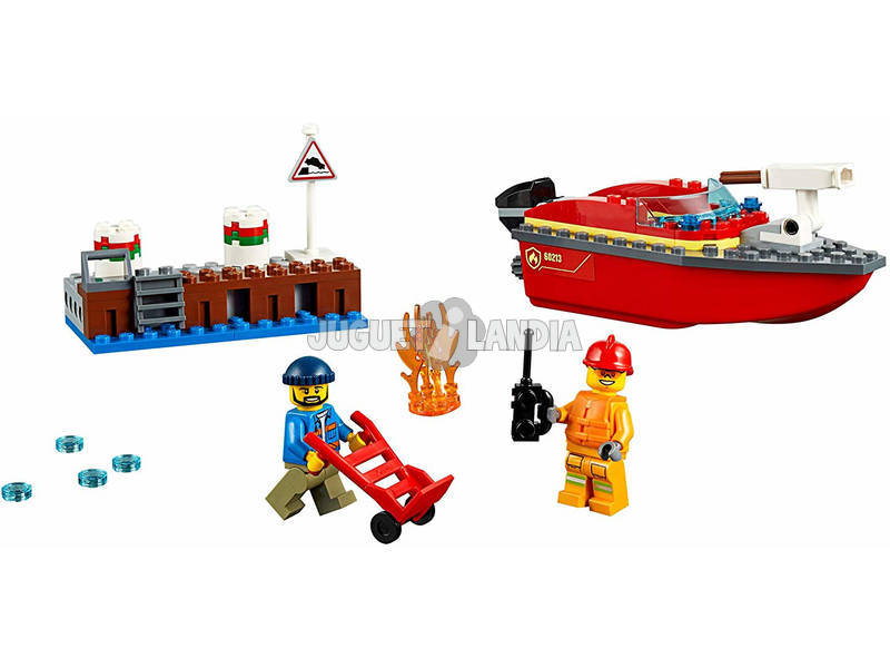 Lego City Incendio al porto 60213