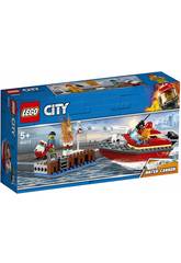 Lego City Inc�ndio na Doca 60213