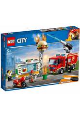 Lego City Fire Resgate de Inc�ndio do Restaurante de Hamb�rguer 60214