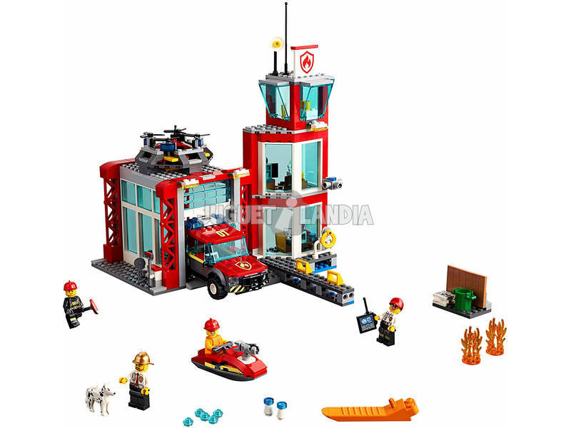 Lego City Fire Quartel dos Bombeiros 60215