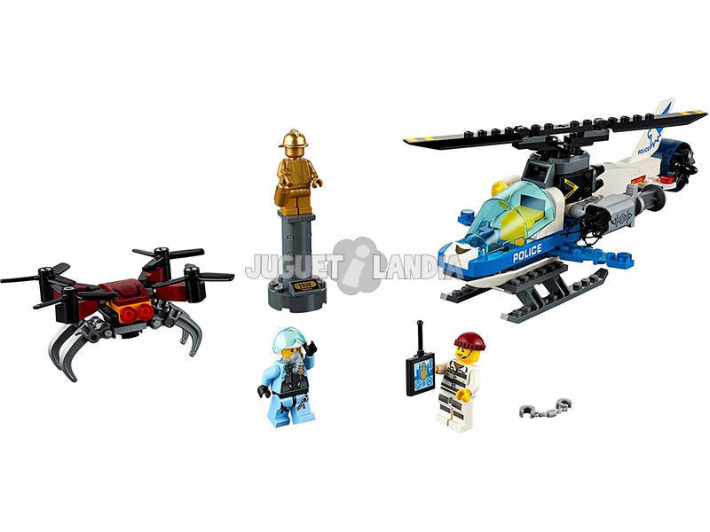 Lego City Police Aérienne a la chasse du Dron 60207