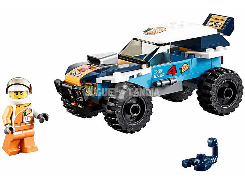 Lego City voiture de rallye du désert 60218 