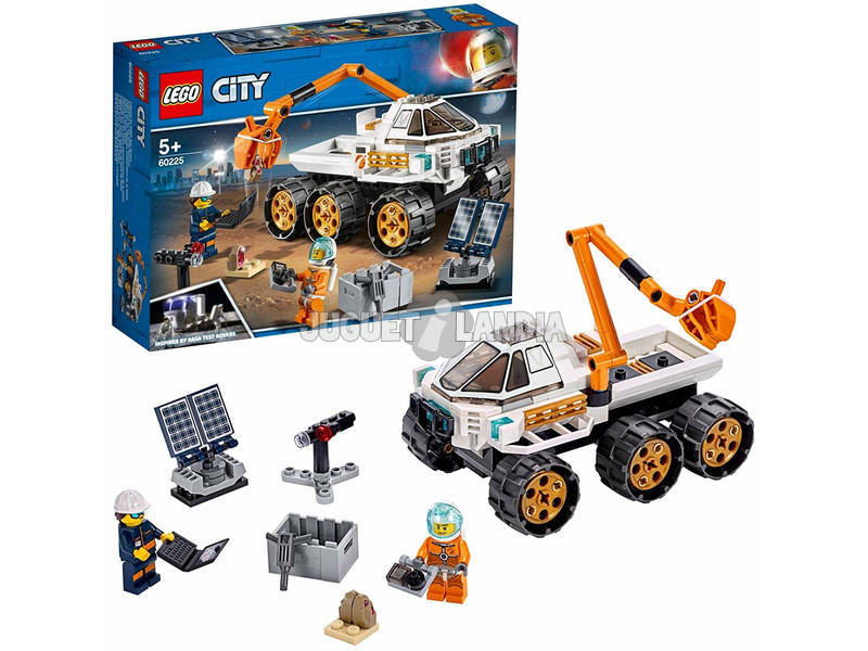 Lego City Space Port Prueba de Conducción del Rover 60225