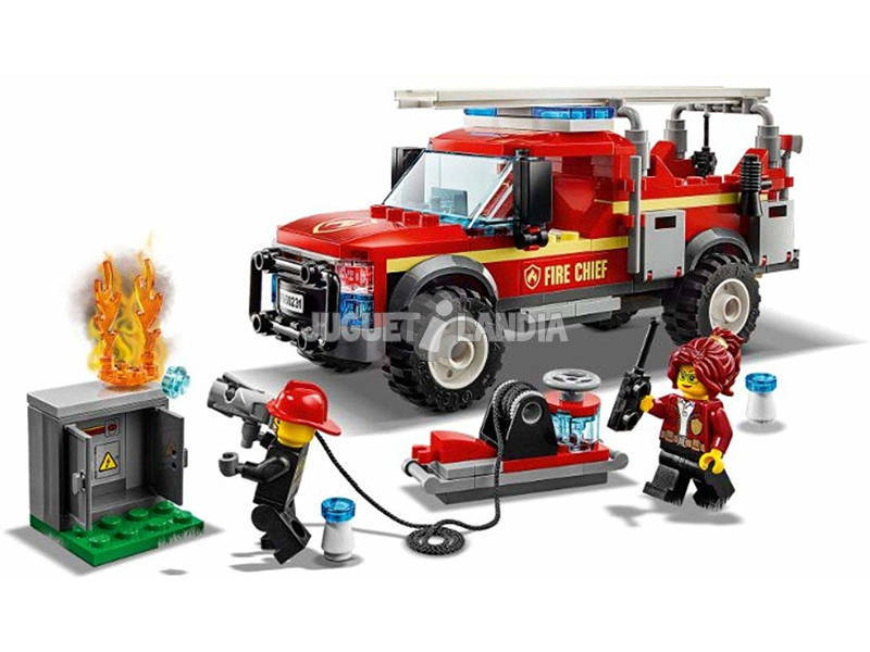 Lego City Fourgonnette d'Intervention du Chef des Pompiers 60231
