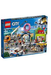 Lego City Inaugura��o da loja de Donuts 60233