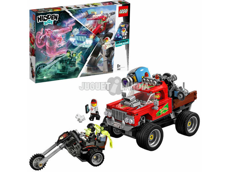 Lego Hidden Lo Stunt Truck di El Fuego 70421