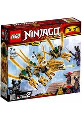 Lego Ninjago Dragão Dourado 70666