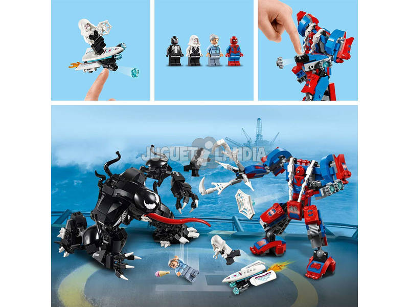 Lego Super Heroes Robot Araña vs. Robot Venom 76115