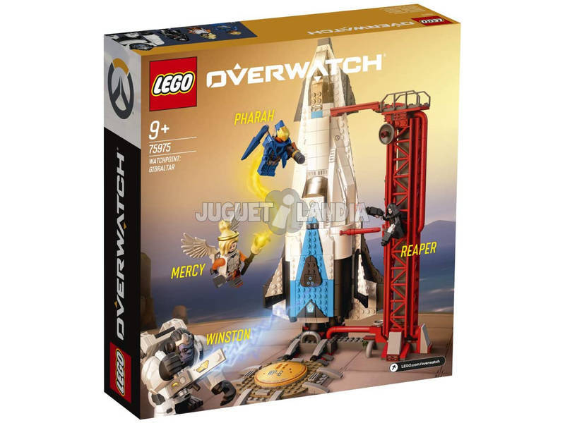 Lego Overwatch Observatório Gibraltar 75975