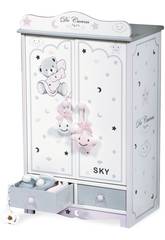 Armoire en Bois Sky Decuevas 54024