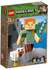 Lego Minecraft BigFig Series 1 Alex com Galinha 21149