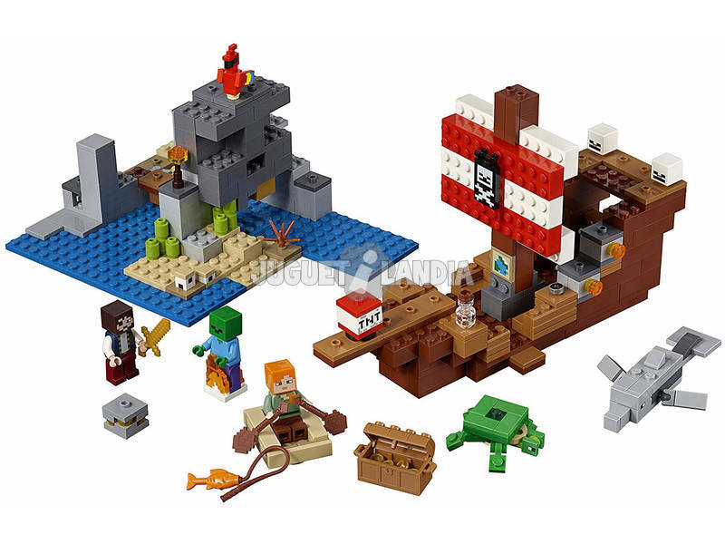 Lego Minecraft Das Piratenschiff-Abenteuer 21152
