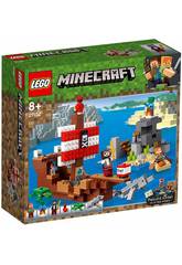 Lego Minecraft L'Aventure du Bateau Pirate 21152 
