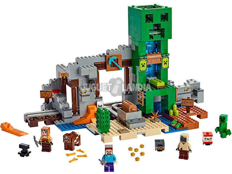 Lego Minecraft Die Grube von Creeper 21155
