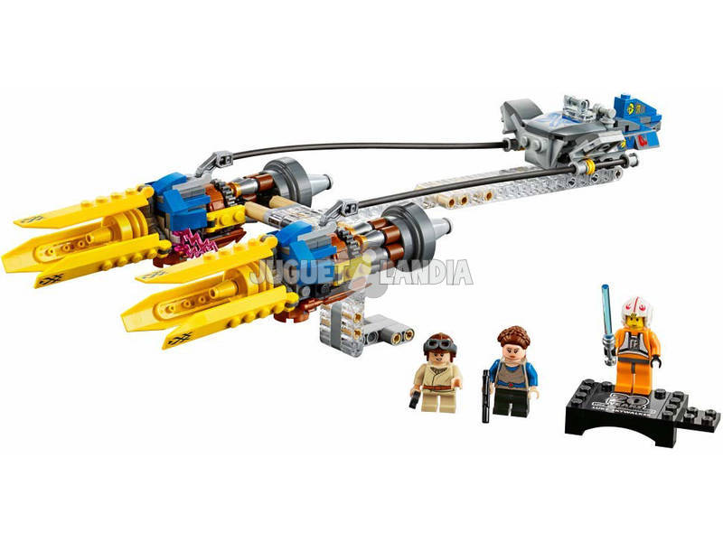 Lego Star Wars Vaina de Carreras de Anakin Edición 20 Aniversario 75258