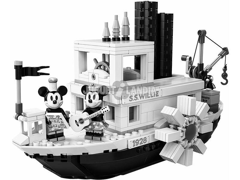 Lego Idee Mickey Mouse Il Barcaiolo Willie 21317
