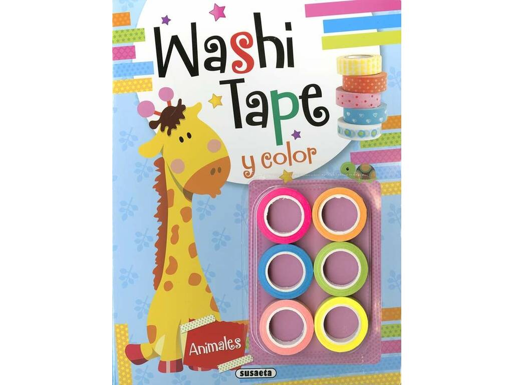 Washi Tape und Farbe von Susaeta S6054