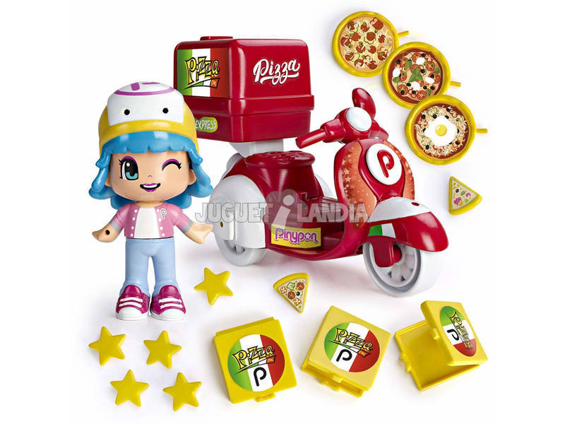 Pinypon Pizzeria-Motorrad Famosa 700014911