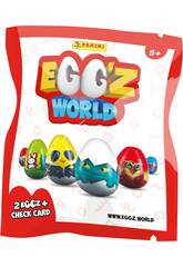 Egg´Z World busta con 2 Egg´Z Panini 3826B2E 