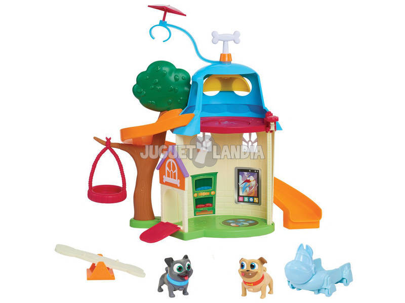 Bingo & Rolly Playset Doghouse com Figuras 2 Figuras Giochi Preziosi PUY01000