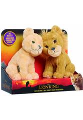 Le Roi Lion en Peluche Simba et Nala Giochi Preziosi LNN02000