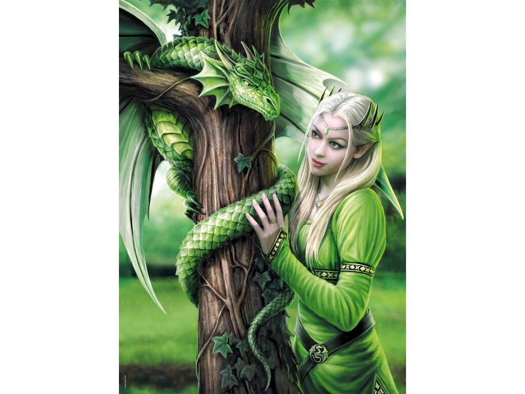 Puzzle 1000 Anne Stokes Kindred Spirits Clementoni 39463