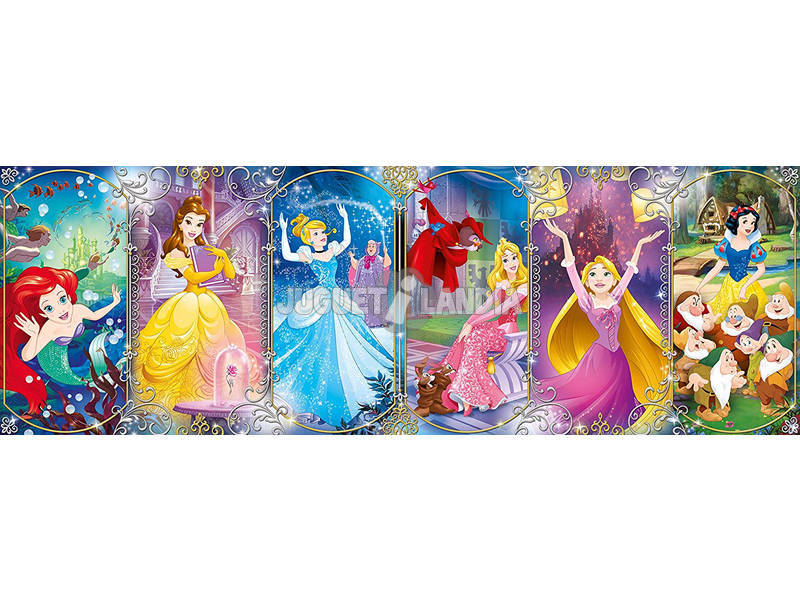Puzzle Panorama 1000 Princesses Disney Clementoni 39444