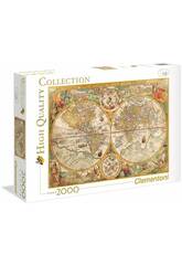 Ancient map - 2000 pezzi - High Quality Collection Clementoni 32557