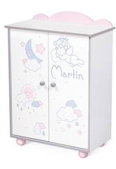 Armoire en Bois de Poupée Martín DeCuevas 55229