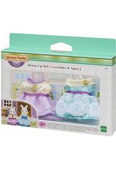Sylvanian Families Town Set Vestidos Azul y Lavanda Epoch Para Imaginar 5371