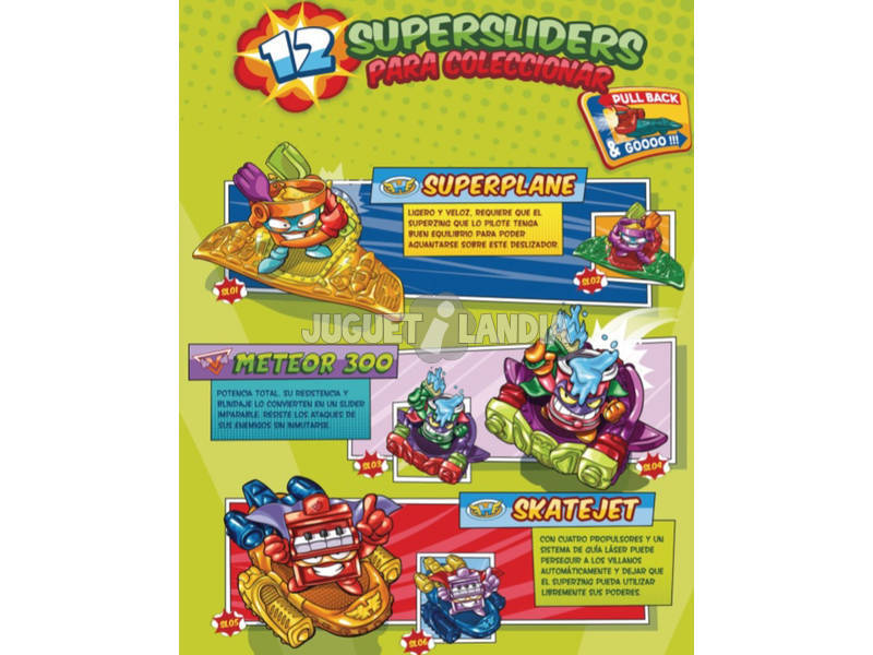 Superzings Envelope Surpresa Superslider + Superzings Series 3 Magic Box Toys PSZ3D224IN00