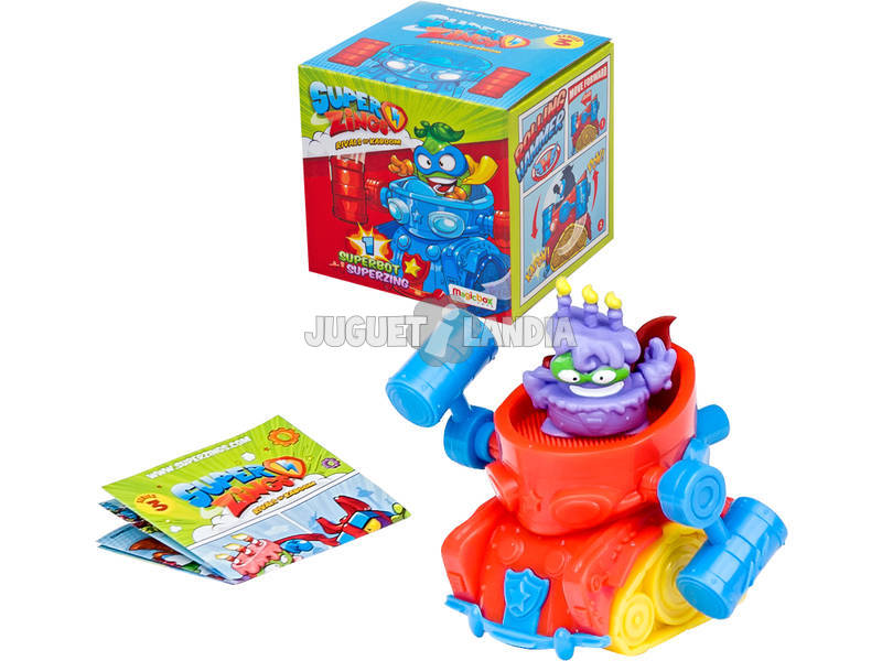 Superzings Superbot + Superzings Series 3 Magic Box Toys PSZ3D68IN00 
