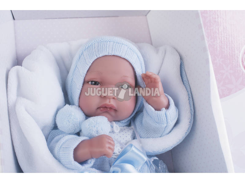Boneco Baby Tonet Inverno 33 cm. Antonio Juan 6023