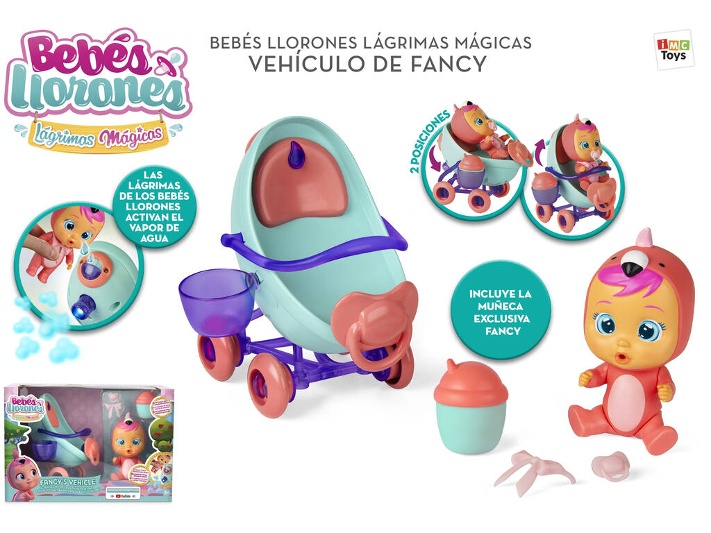Bebés Llorones Lágrimas Mágicas Vehículo De Fancy IMC Toys 97957