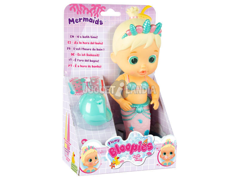 Bloopies Puppe Meerjungfrau Flowy IMC Toys 99654