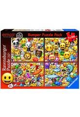 Puzzle Emoji 4x100 Pezzi Ravensburger 6967