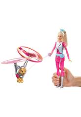 Barbie y Mascota Voladora Aventura En El Espacio