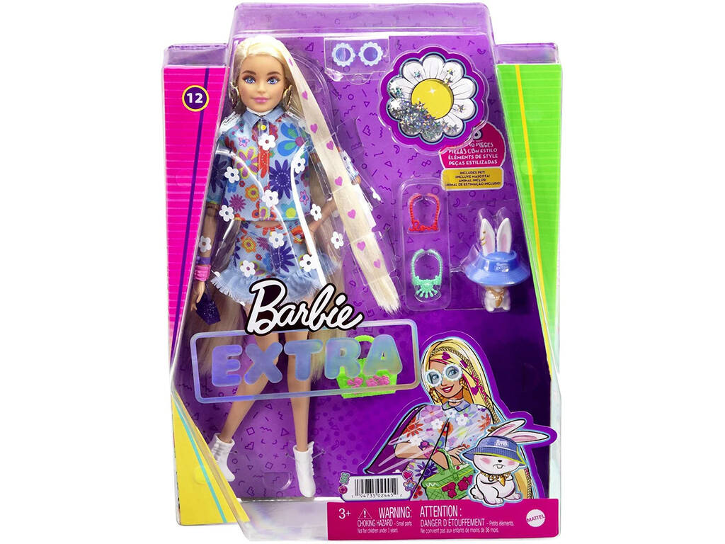 Barbie Extra Flores Mattel Hdj Juguetilandia