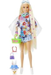 Barbie Extra Flores Mattel HDJ45