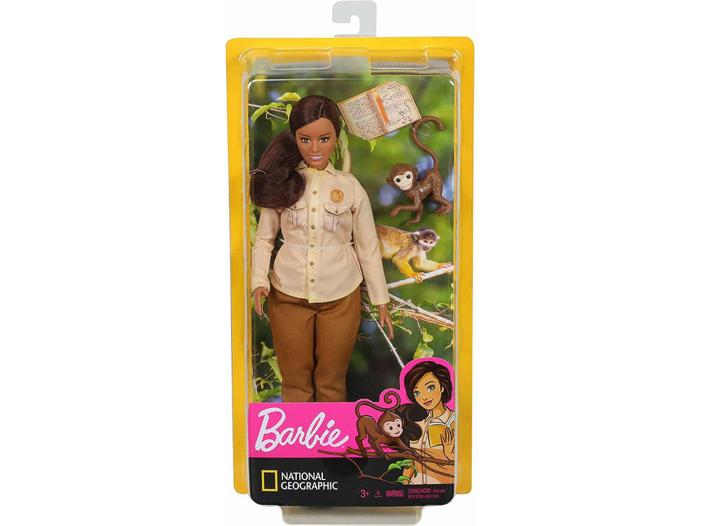 Barbie National Geographic Conservacionista da Vida Selvagem Mattel GDM48