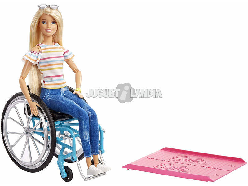 Barbie Rollstuhl Mattel GGL22