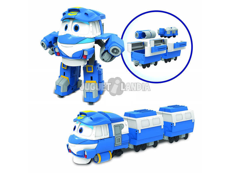 Robô Trains Megarobô Transformável Kay Bizak 62000177