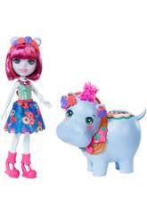Enchantimals Poup�e Hedda Hippo Mattel GFN56