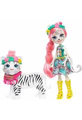 Enchantimals Bambola Tadley Tiger Mattel GFN57