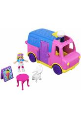 Polly Pocket Pollyville Camion Dei Gelati Mattel GGC40