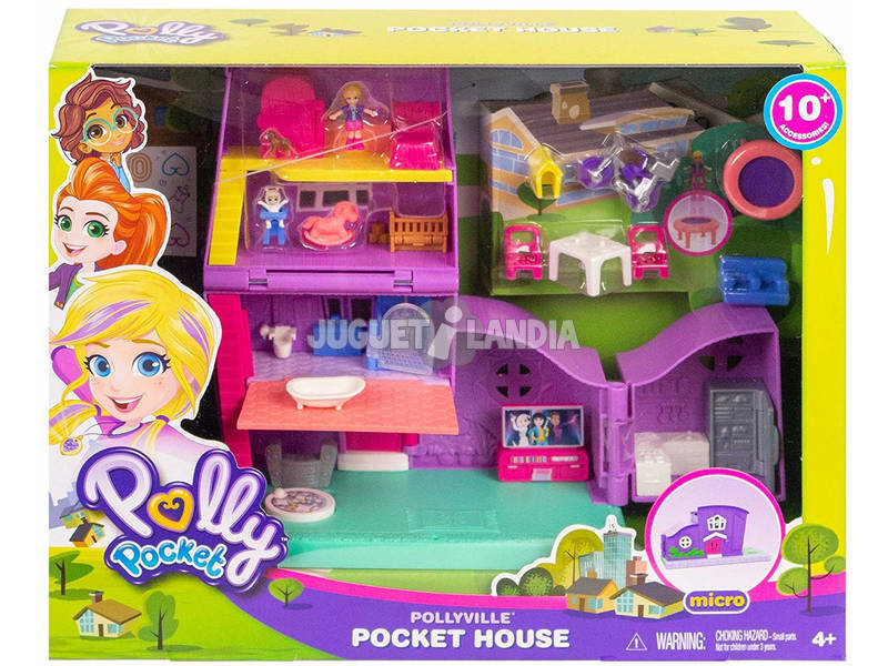 Polly Pocket Pollyville Haus Mattel GFP42