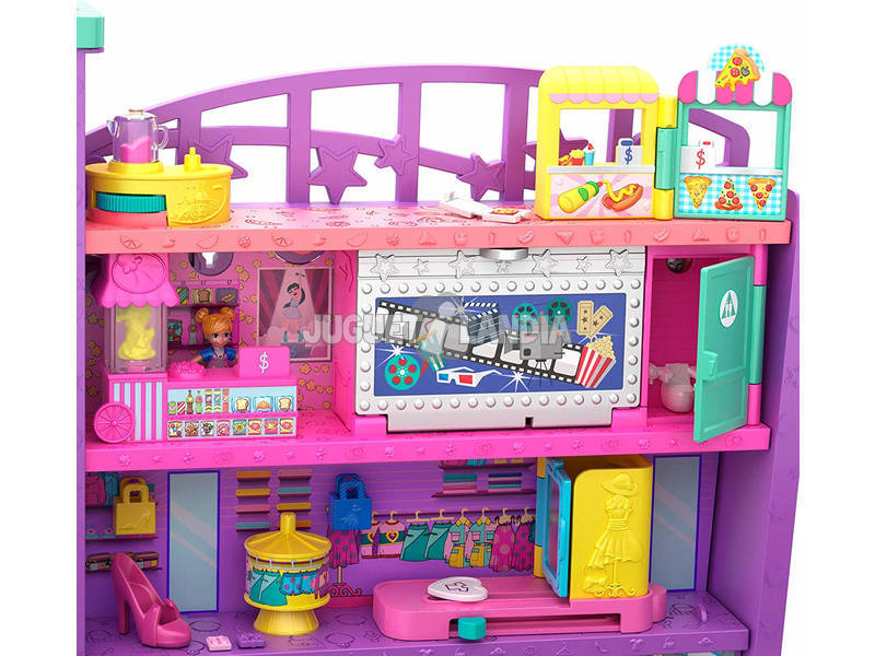Polly Pocket Mega Mall Playset Centro Commericale Mattel GFP89