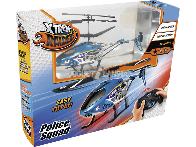 Fernsteurung Hubschrauber Police Squad World Brands XT280730