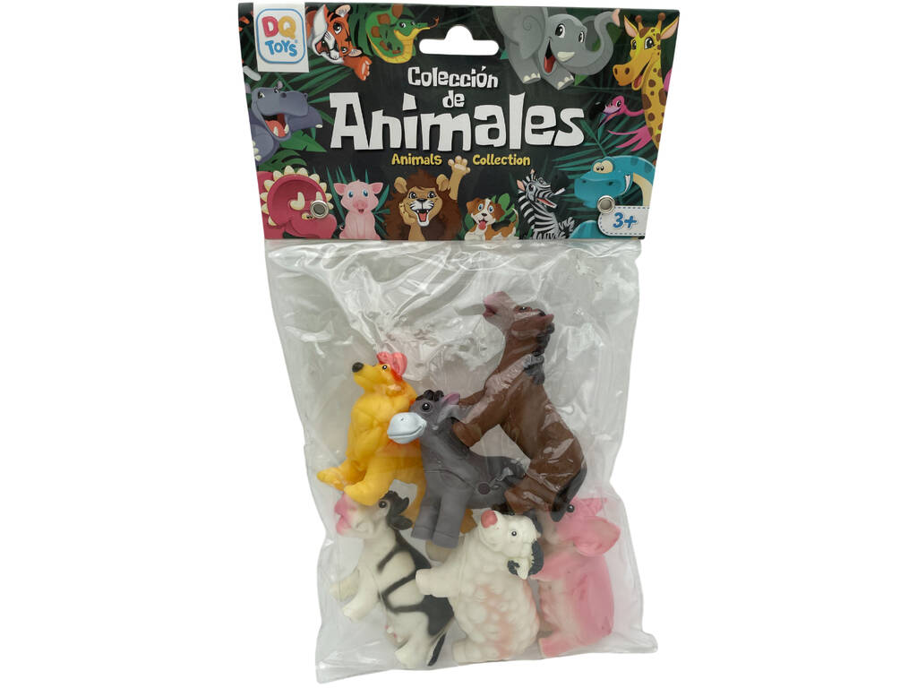 Set 6 Animaux Ferme 10 cm